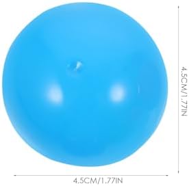 Ciieeo 50pcs Plastic Fillable Ornaments Ball Vending Machine Capsules