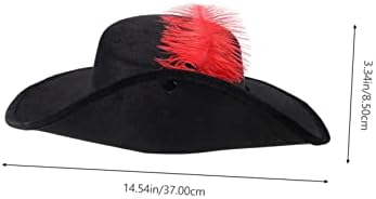 Lurrose Carnival Pirate Hat Ornament Costume Accessory