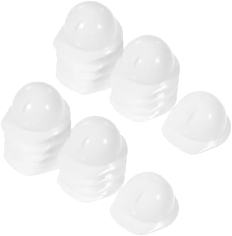 LUOZZY 40Pcs Mini Construction Hats for Kids and Dolls