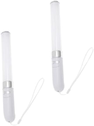 Vaguelly 2pcs Reusable LED Light Sticks for Parties and Concerts