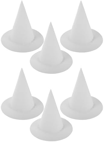 LUOZZY 6pcs DIY Kids Graffiti Hats for Party and Art Activities