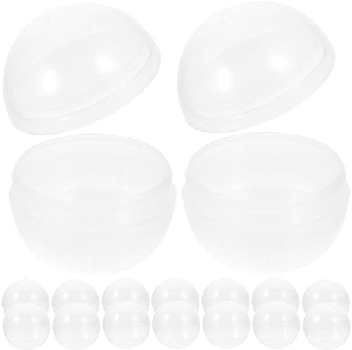 Mobestech 80mm Clear Plastic Capsules 20Pcs