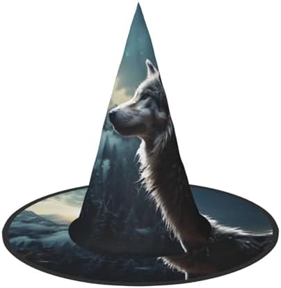 Witch Hats Halloween Cone Wizard Hat Costume For Adults