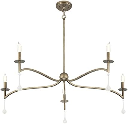 Savoy House Laramie 5-Light Chandelier in Chelsea Gold