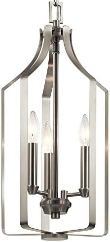 Bailey Street Home 3 Light Pendant - Natural Brass Finish
