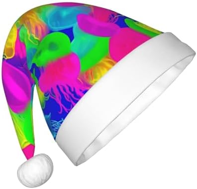 Augenstern Rainbow Jellyfish Christmas Hat Unisex Santa Hat
