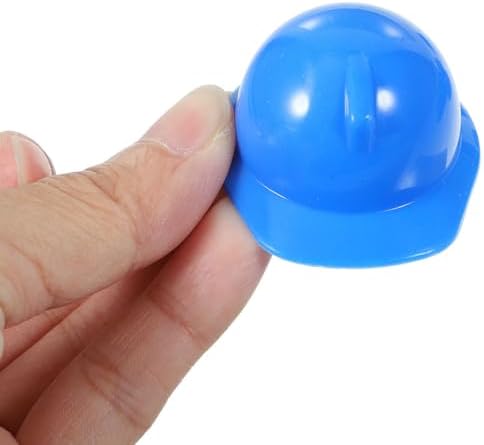 LUOZZY 40Pcs Mini Construction Hats Party Decor