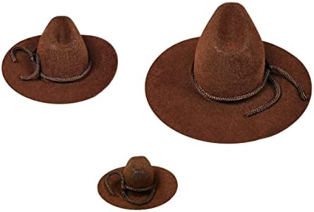CalCastle Craft 12pcs Mini Cowboy Hat Wedding Favors