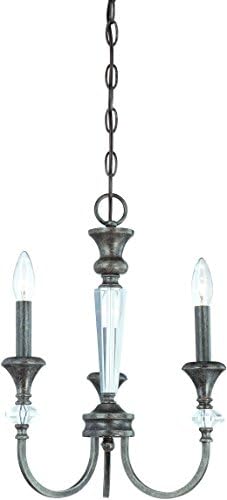Craftmade Boulevard Crystal Candle Chandelier 3 Light