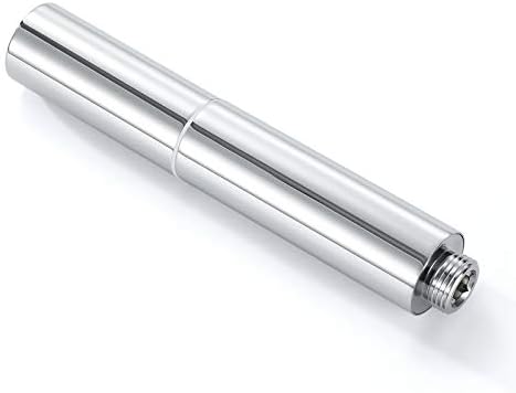 Handheld Shower Head Set with Hose and Holder 2 Functions Chrome Brass
