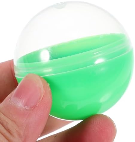 Vaguelly 50pcs Fillable Plastic Capsules for Party Favors