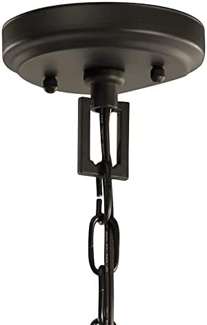 4 Light Traditional Candle Style Mini Chandelier Light Fixture Olde Bronze