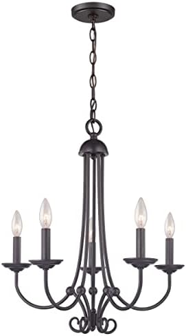 Elk Lighting 1505CH 10 Light Chandelier Oil Rubbed Bronze