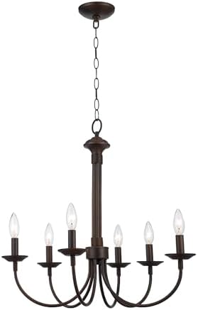 Trans Globe 9016 BK Bronze Ceiling Chandelier