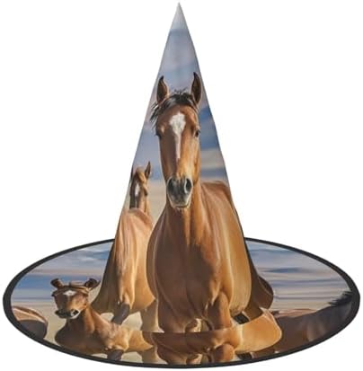 Witch Hats Halloween Cone Wizard Hat for Costume Party