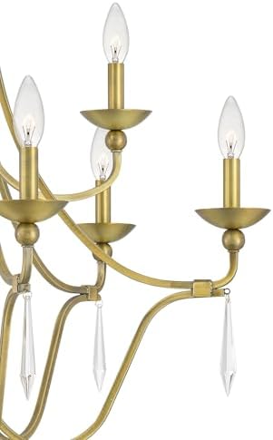 Quoizel Joules 32 Inch Wide 9 Light Chandelier
