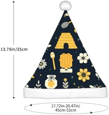 Augenstern Christmas Hat with Honeycomb Flowers