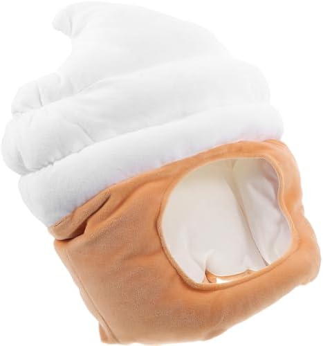 LOGOFUN Ice Cream Party Hat for Cosplay and Photo Props
