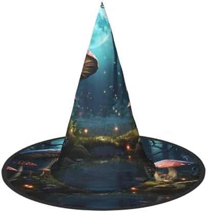 Fantasy Forest Mushroom Witch Costume Hat