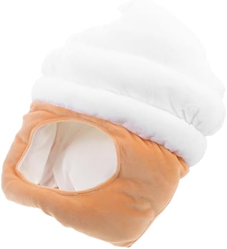 LOGOFUN Ice Cream Party Hat for Cosplay and Photo Props
