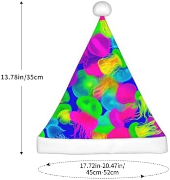 Augenstern Rainbow Jellyfish Christmas Hat Unisex Santa Hat