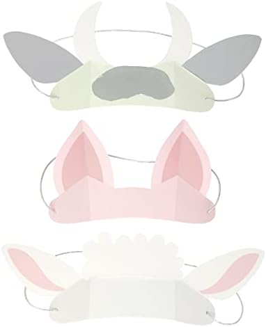 Meri Meri On The Farm Animal Ears Pack of 8