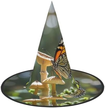 Witch Hats Halloween Costume Wizard Butterfly Mushroom Hats