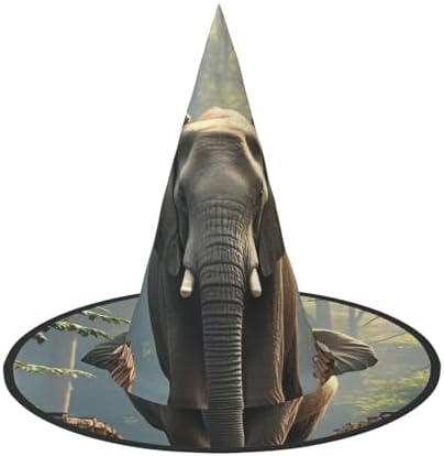 Witch Hats Halloween Cone Wizard Elephant Bridge Costume Hat