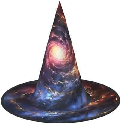 Cosmic Storm Witch Hat Halloween Costume for Adults