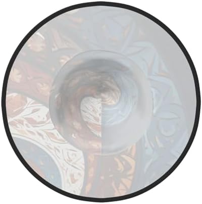 Witch Hats Halloween Cone Wizard Hat with Spiral Pattern