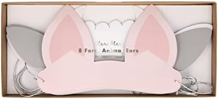 Meri Meri On The Farm Animal Ears Pack of 8
