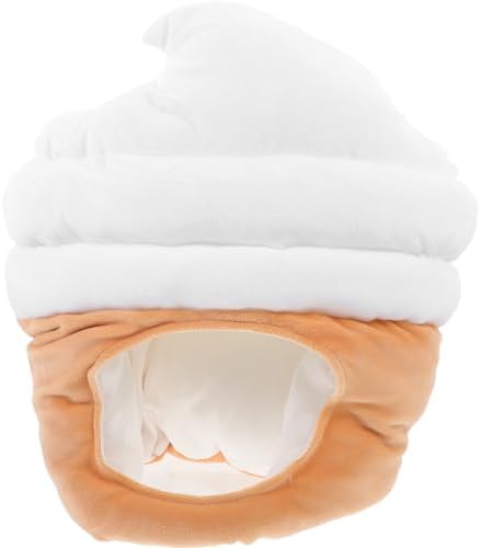 LOGOFUN Ice Cream Party Hat for Cosplay and Photo Props