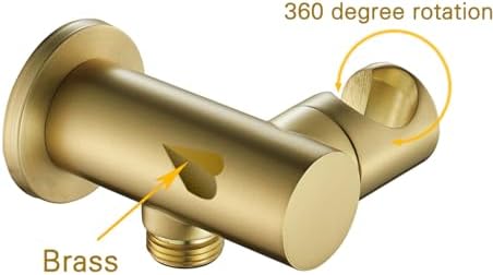 UWEREBFM Handheld Shower Head with 5 Spray Settings