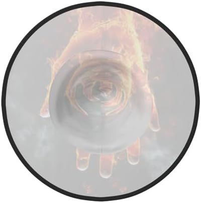 Fire Flame Witch Halloween Costume Hat for Adults