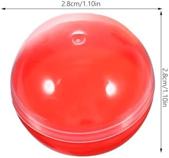 50PCS Fillable Gumball Machine Capsules