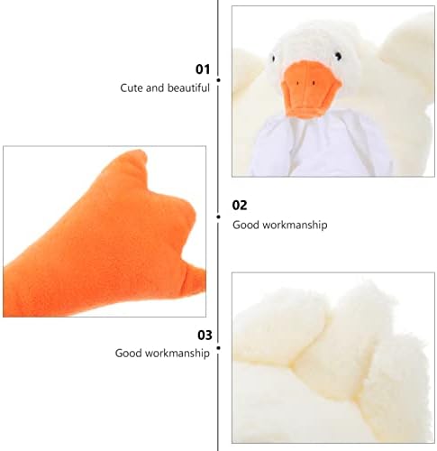 NUOBESTY White Goose Costume Hat for Parties and Events