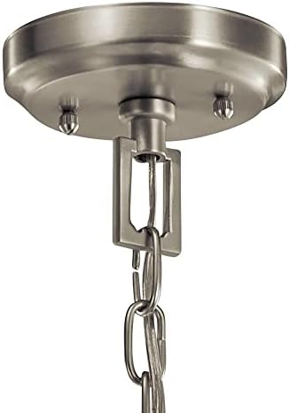 Bailey Street Home 3 Light Pendant - Natural Brass Finish