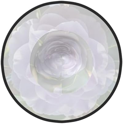 Purple Camellia Witch Hat Halloween Costume