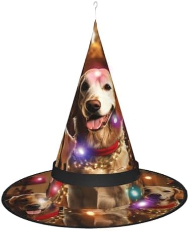 Witch Hats With LED Light Halloween Costume Wizard Hats