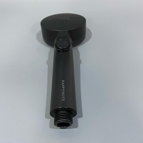 HAPPYNOTE Handheld Shower Head with On Off Switch and Silicone Nozzle