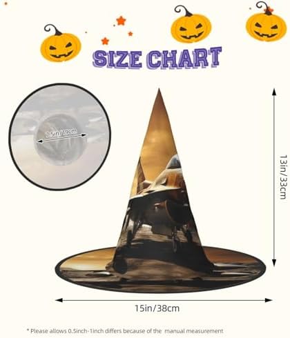 Falcon Fighter Witch Costume Hat Halloween Headwear