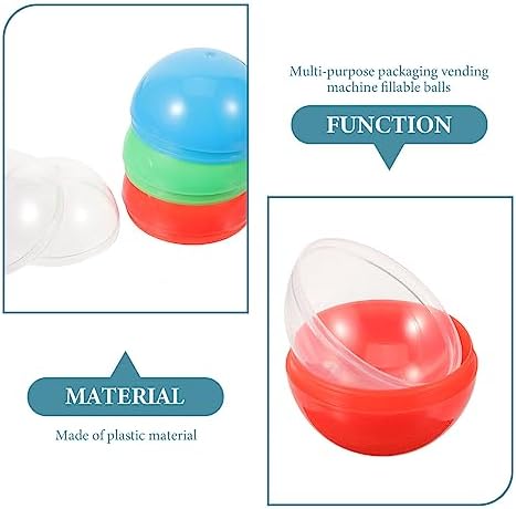 ABOOFAN 50pcs Vending Machine Capsules for Kids Party Favors