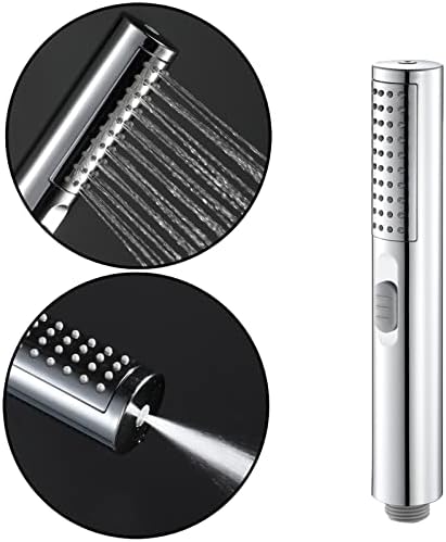 UWEREBFM 15M Chrome Handheld Showerhead Set with 2 Functions