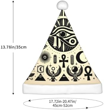 Augenstern Christmas Hat With Horus Eye Pyramid Design