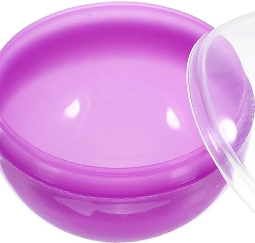 Vaguelly 50pcs Fillable Plastic Capsules for Party Favors