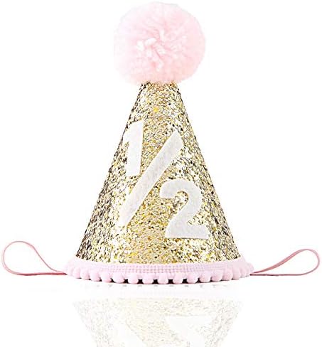 WAOUH Half Birthday Crown Hat for Baby Girl 6 Months