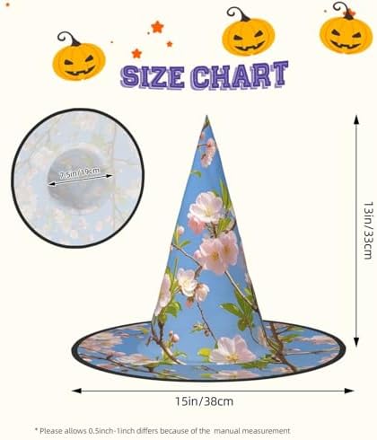 Cherry Blossom Witch Hats Halloween Costume