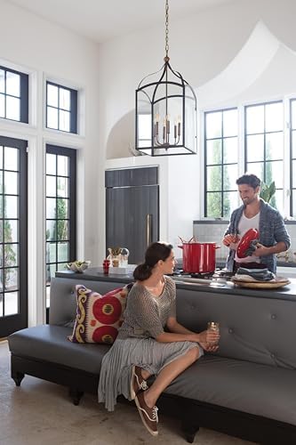 Hinkley Clarendon 6 Light Open Frame Bronze Lantern