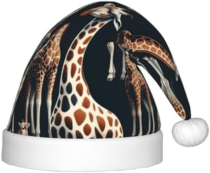 Augenstern Giraffes Christmas Hat Unisex Santa Hat