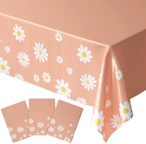 Blue Orchards Daisy Table Cover Pack of 3 - 54x108 XL